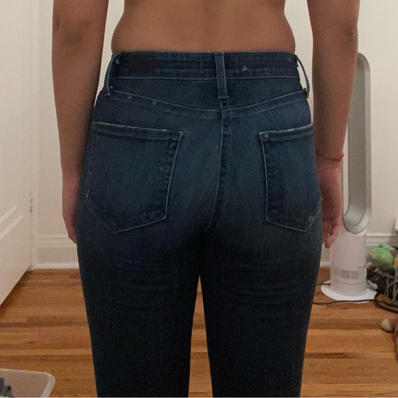 Paige Skinny Jeans with rose pattern - Picture 2 of 6